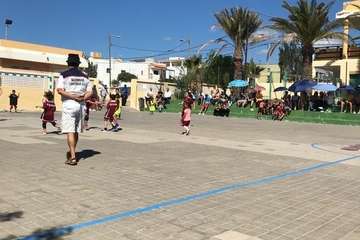 Jornada de convivencia deportiva en El Goro (Foto TA)